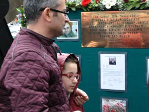 Şehit yüzbaşı arkadaşları tarafından anıldı