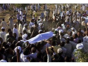 Sudan Halk Kongresi Partisi lideri Turabi'nin cenaze töreni