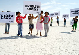 'Taşıma suyla Tuz Gölü kurtarılmaz'