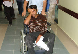 Otostop yaparken dayak yedi