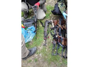 Mardin'de silah ve mühimmat bulundu