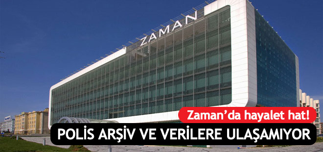 Paralel Yapı Zaman'da hayalet hat kullanmış