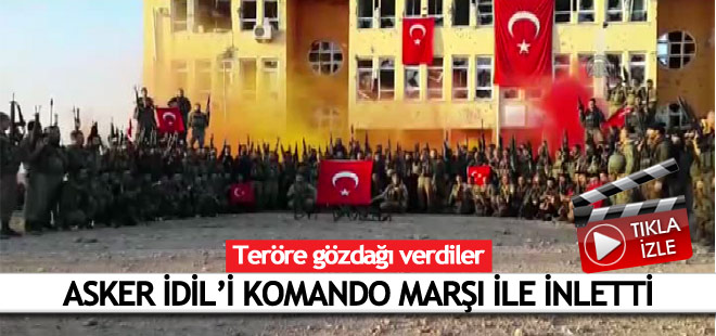 Asker, İdil'i komando marşıyla inletti