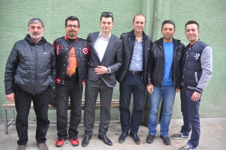 Basketbol hakemleri bir arada