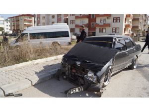 Çubuk'ta trafik kazası: 2 yaralı