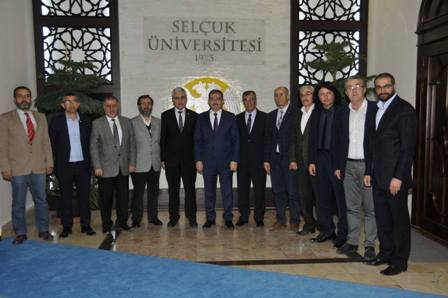 TÜFAD Mustafa Şahin’i ziyaret etti.
