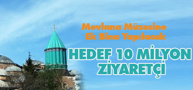Mevlana Müzesine Ek Bina Yapılacak