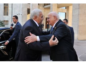 TBMM Başkanı Kahraman, Asadov ile görüştü