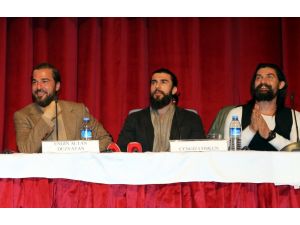 Erzurum'da "Diriliş Ertuğrul" ekibine yoğun ilgi