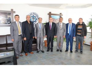 KONESOB Başkanı Karamercan'dan Başkan Özaltun'a ziyaret