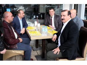 Gölbaşı Belediye Başkanı Duruay'dan esnaf ziyareti