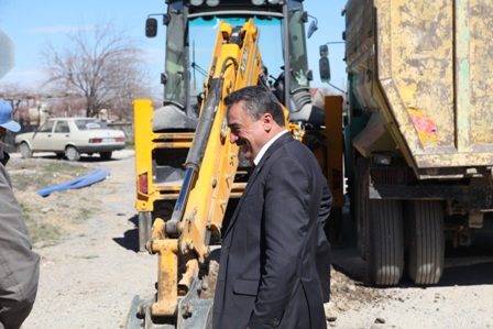 Seydişehir'de içme suyu hattı yenilendi