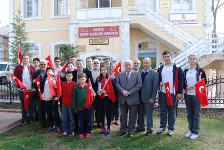Konya Sehit Aileleri Derneğine Anlamlı Ziyaret