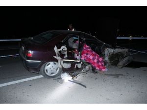 Burdur’da trafik kazası: 1 ölü, 3 yaralı