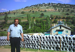 Gurbetçilerden Avdan'a yardım