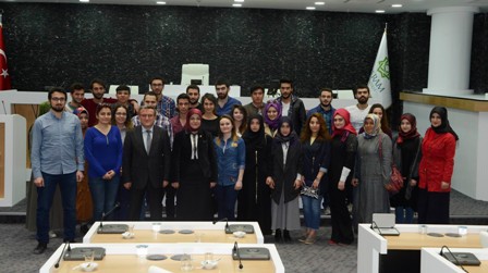 Başkan Toru geleceğin mimarlarını ağırladı