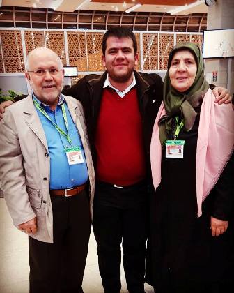 Köseoğlu çifti kutsal yolculuk çıktı