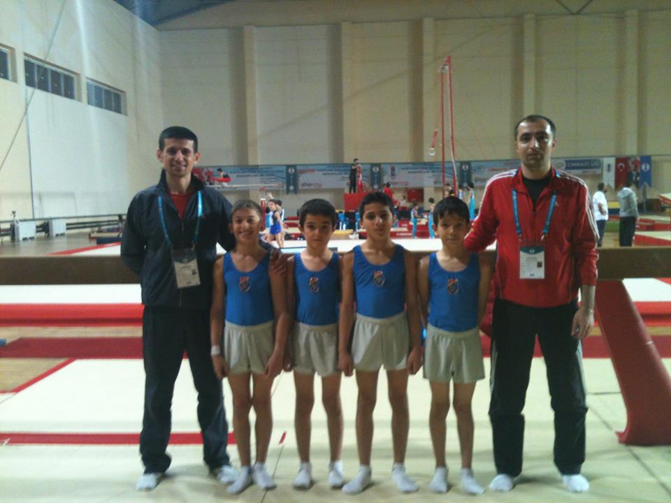 Jimnastikte Gençlik Spor 3. oldu