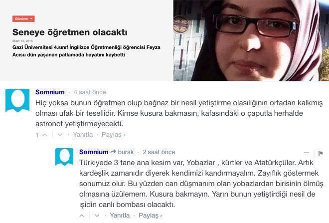 Sözcü'de kan donduran yorum