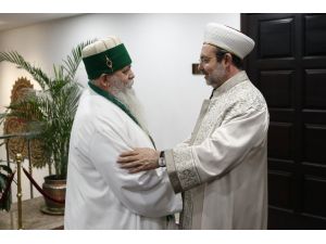 Diyanet İşleri Başkanı Görmez'in kabulü