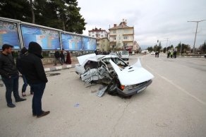 Konya'da Zincirleme Kaza: 1 Ölü, 3 Yaralı