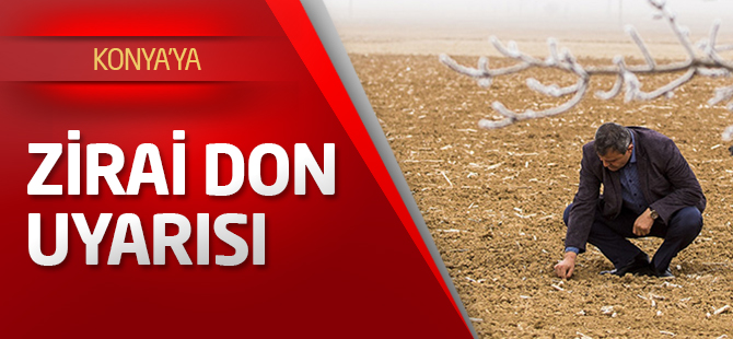 Konya'ya Meteorolojik Uyarı