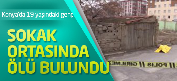 Konya'da şüpheli ölüm