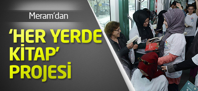 Meram Gençlik Meclisi’nden her yerde kitap projesi