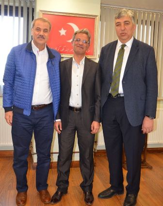 İsmail Özkan başkanların yanında