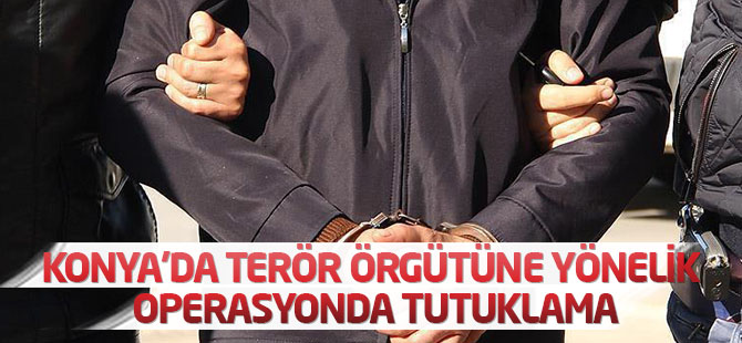 Terör Örgütüne Yönelik Operasyonda Tutuklama