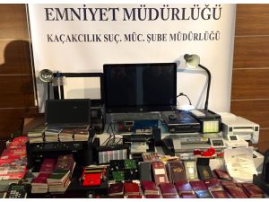 İstanbul'da sahte pasaport operasyonu