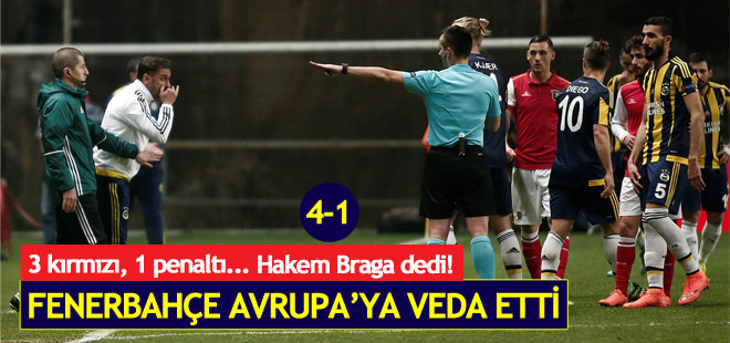 Fenerbahçe Avrupa'ya veda etti