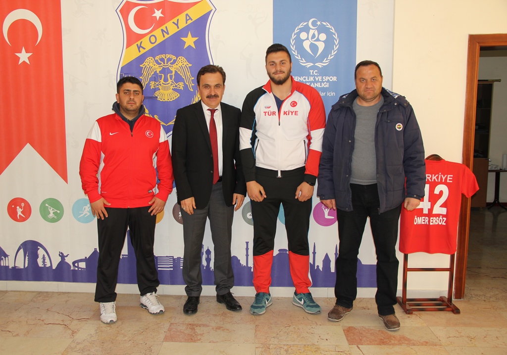 Avrupa Şampiyonu’ndan ziyaret