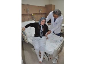 Felçli kadın 5 yıl sonra tekrar adım attı