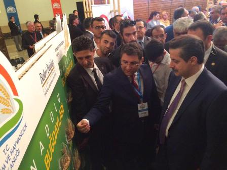 Bakan buğdayları inceledi