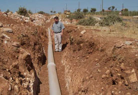 İçme suyu hattında sona yaklaşıldı