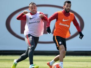 Galatasaray'da derbi hazırlıkları