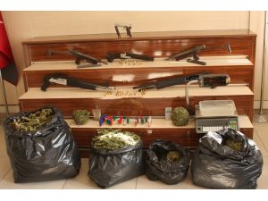 Gaziantep'te uyuşturucu ve silah kaçakçılığı operasyonu