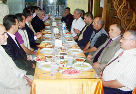 Güneysınırlılar iftarda bir araya geldi