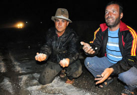 80 tarım işçisinin zor anları