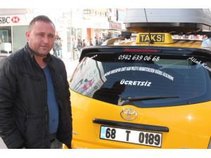 Bu taksi şehit ailelerine ücretsiz