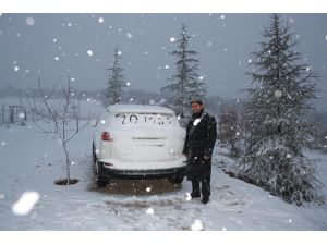 Aladağ'da kar sevinci