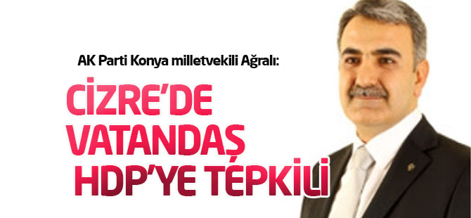 Cizre'de Vatandaş Hdp'ye Tepkili