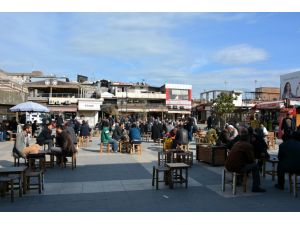 Sur esnafı, vatandaşları "alışverişe" çağırdı