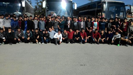 Beyşehirli gençler “Anadolu Kandilleri” kampına katıldı
