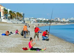 Antalya'da güneşli hava
