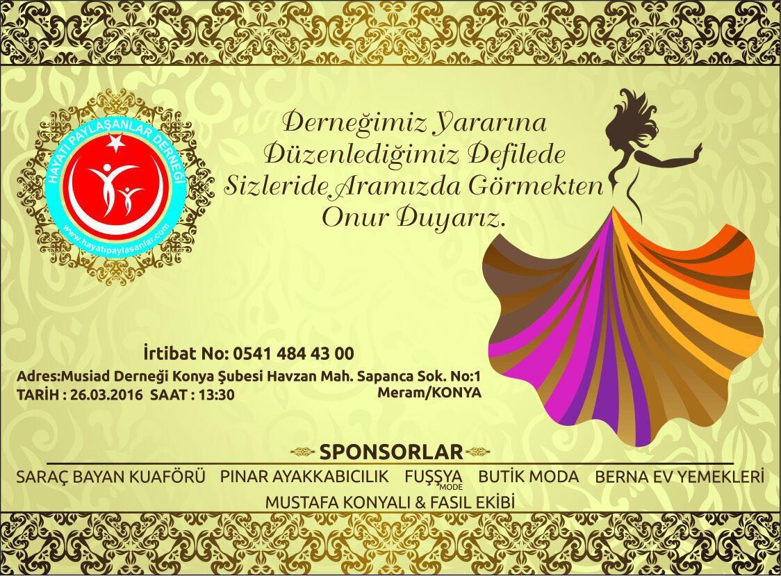 'Hayatı Paylaşanlar'dan defile...