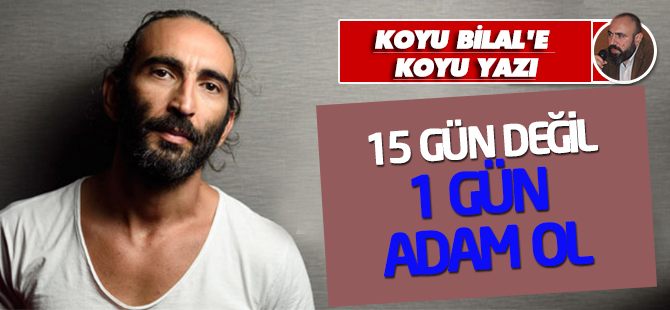 Mevlüt Tezel'den Fırat Tanış'a: 1 gün adam ol!