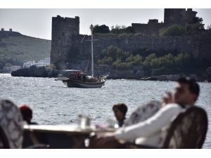 Bodrum'da deniz ve güneş keyfi
