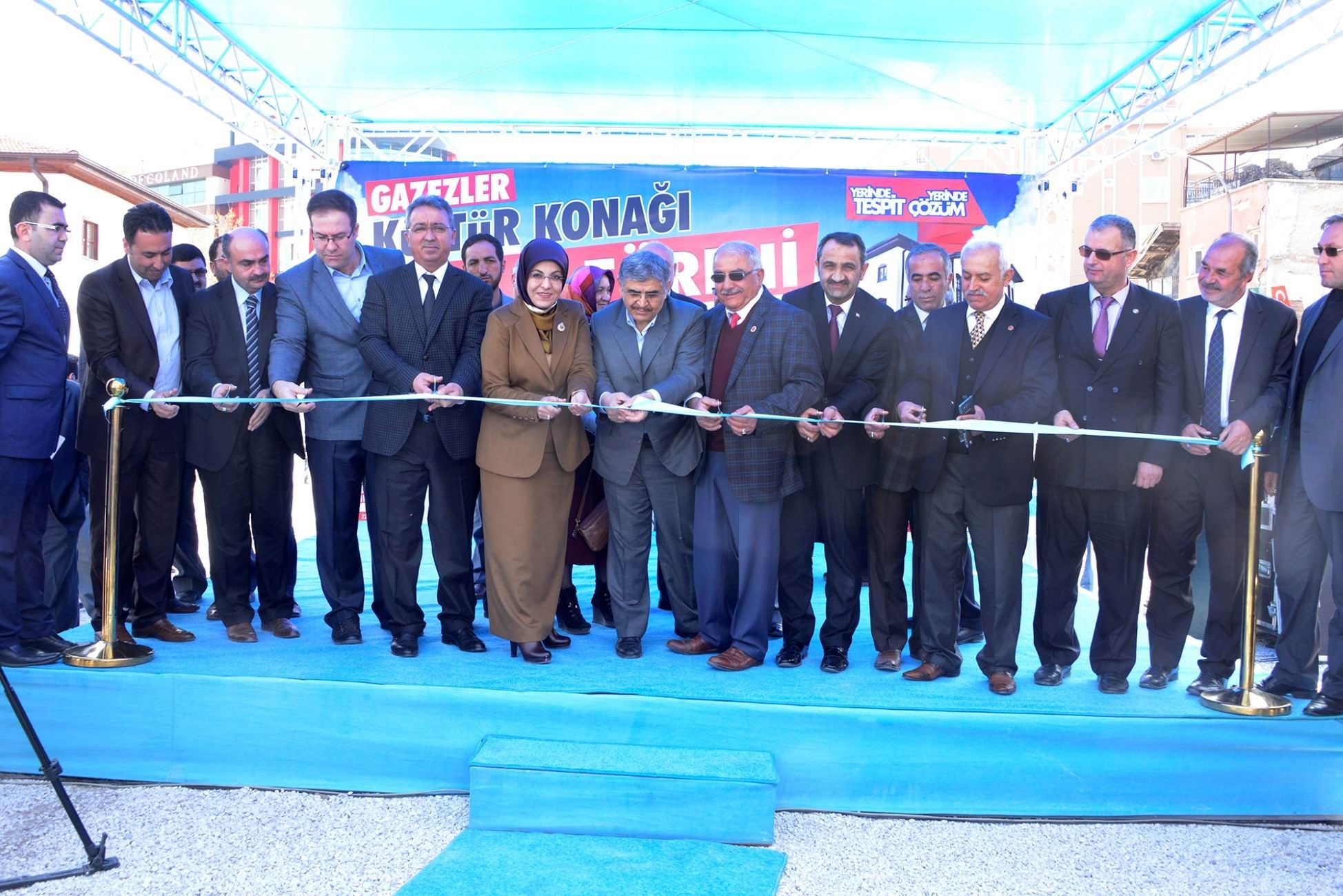 Gazezler Kültür Konağı hizmete açıldı